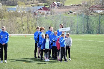 Hyen Idrettslag er klar for Breimstafetten!